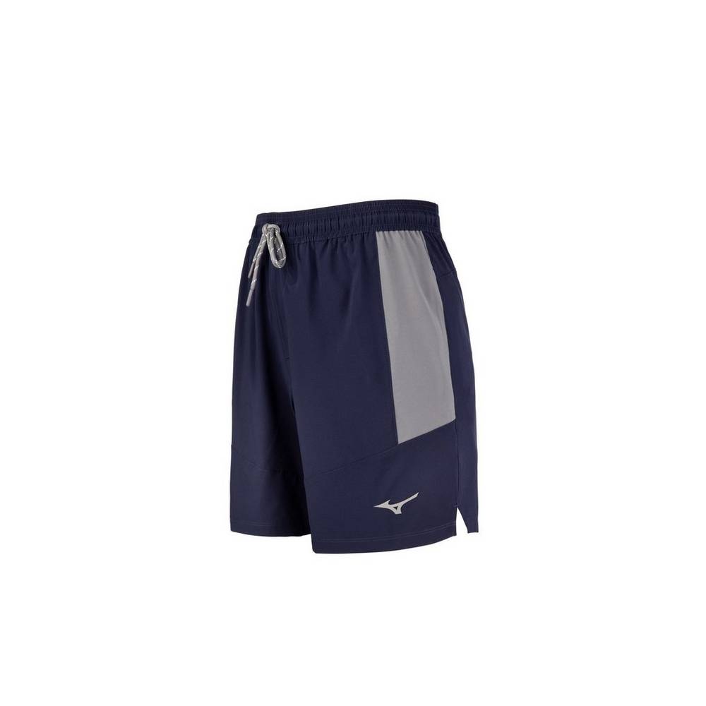 Pantalones Cortos Mizuno Voleibol 7" Para Hombre Azul Marino 1270968-OW